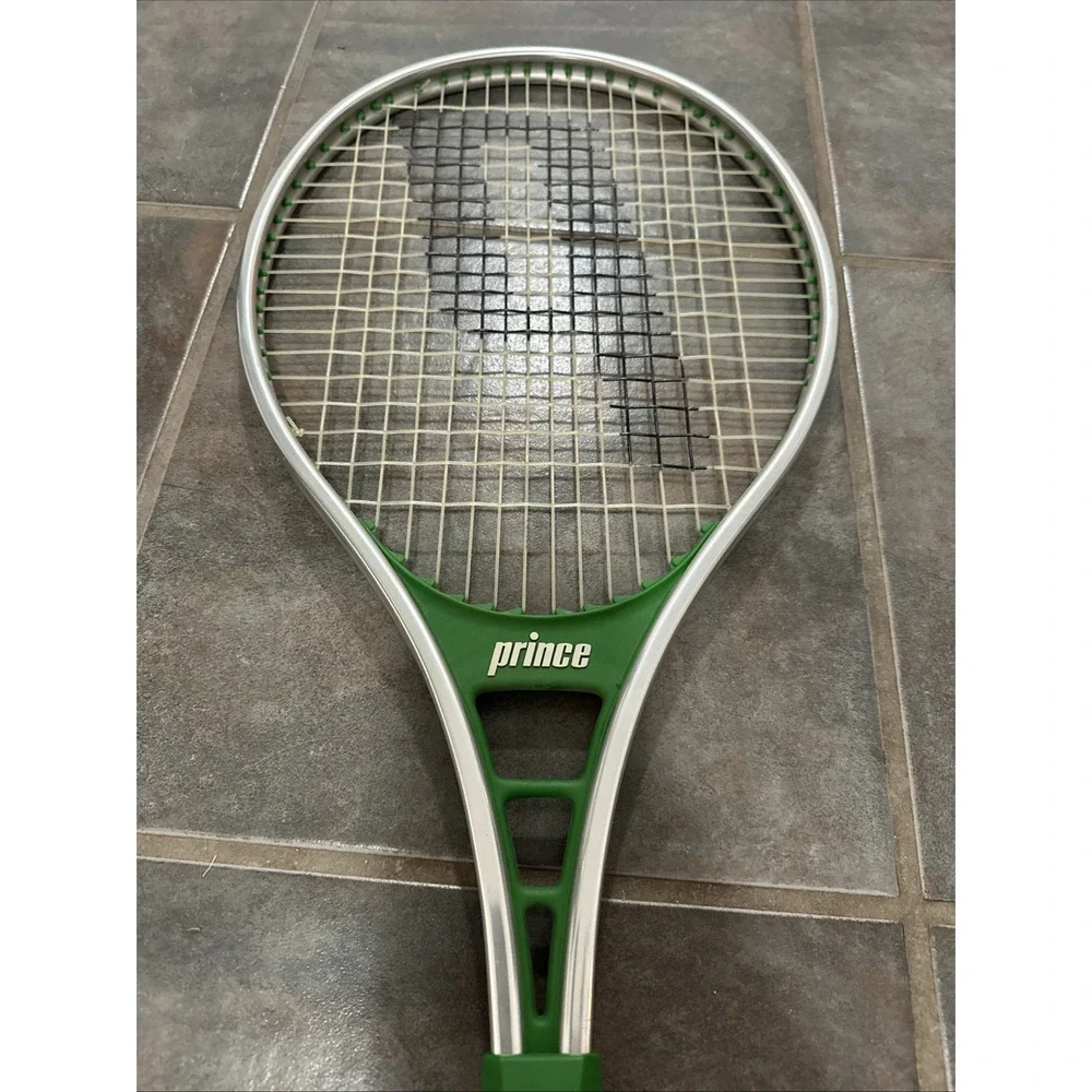 Vintage Prince Classic Aluminum 1982 Tennis Racquet And Cover 4‎ 1/2